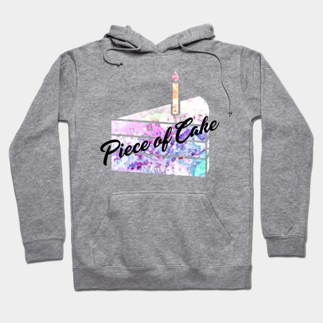 Piece of Cake Hoodie by Leroy Binks